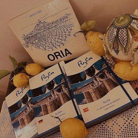 Willa La Dimora Della Dea Estia Oria  Zewnętrze zdjęcie